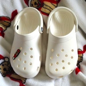 White Crocs (New without tag)